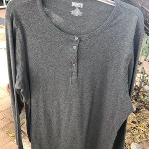 Duluth Trading gray men’s pullover